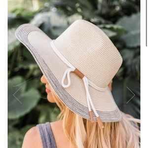 Ivory Straw Hat NEW